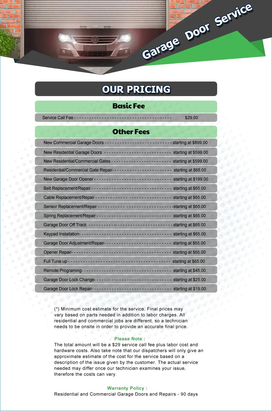 Galaxy Garage Door Service Deptford Township, NJ 856-422-5065